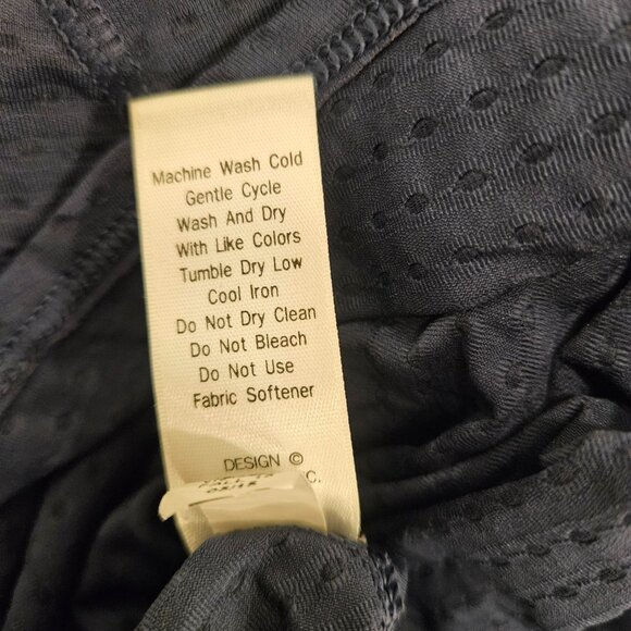 💥$5 ADD ON - Athleta Blue Relaxed Fit Breathable Racerback Gym Tank Top Size S - Picture 4 of 10